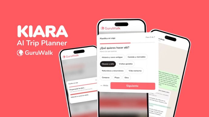 Kiara, Planificador de Viajes IA de GuruWalk.