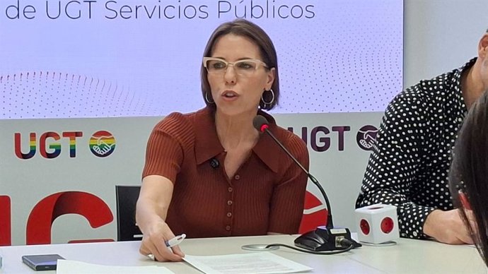 Archivo - La secretaria general de UGT Servicios Públicos, Isabel Araque