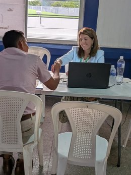 Selección de trabajadores de Asaja Huelva en Honduras.