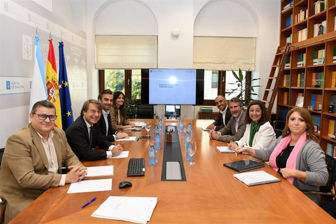 Reunión entre Fegamp y Facenda y Presidencia