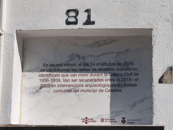 Placa conmemorativa