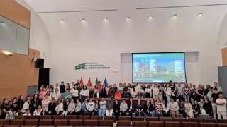 Acto de bienvenida a los estudiantes de Formación Profesional que realizan sus prácticas en el Clínico San Cecilio.