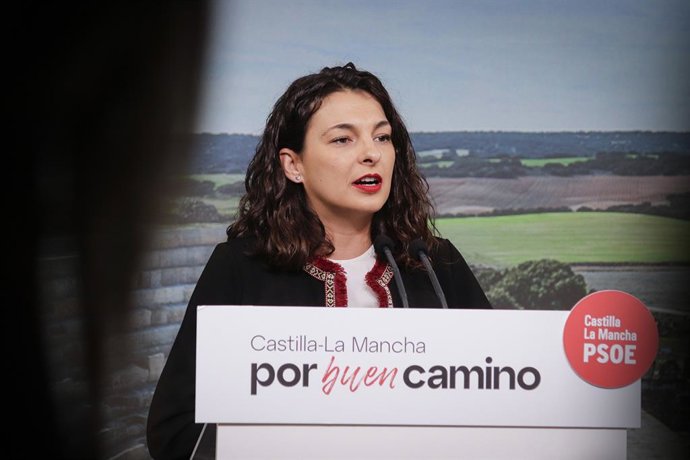 La diputada del grupo socialista en las Cortes de Castilla-La Mancha Paloma Jiménez