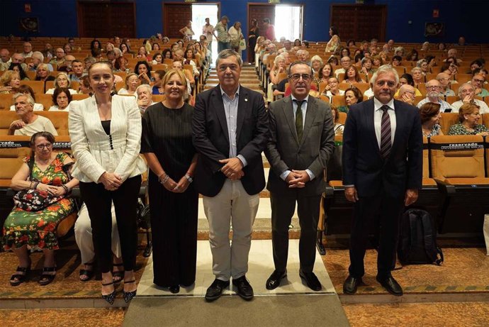 Inauguración Aula de Mayores en el Universidad de Málaga.