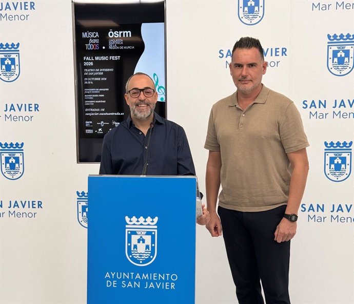 Presentación del festival Fall Music Fest de San Javier
