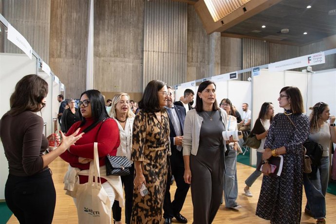 Imagen de la inauguración de la Feria del Empleo 2026