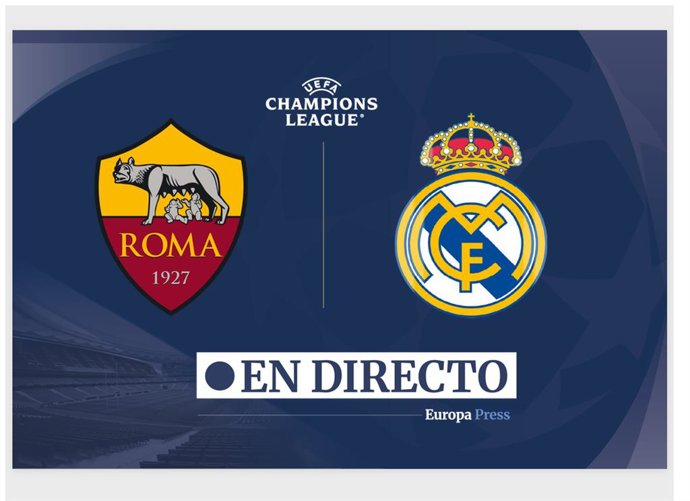 Onces Iniciales probables: Roma - Real Madrid: resumen y estadísticas del partido de Fase de Grupos (II) de Champions