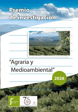 Cartel de la convocatoria 2026 del Premio de Investigación Agraria y Medioambiental.