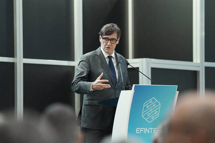 El presidente de la Generalitat, Salvador Illa