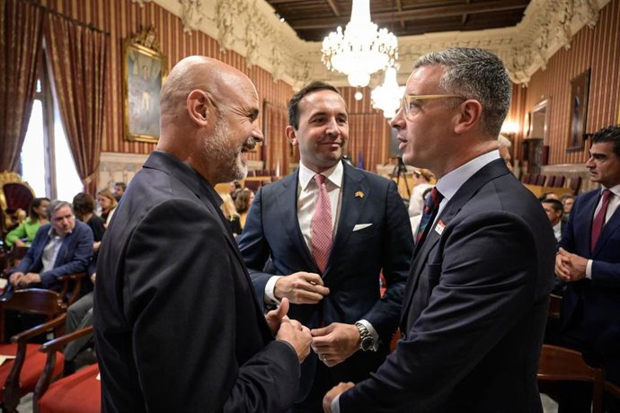 El vicepresidente de Prodetur, Rodrigo Rodríguez Hans, en la presentación Conexión Sevilla-Montreal.
