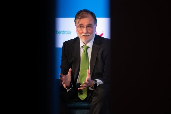 El CEO de Cellnex Iberia, Alfonso Álvarez, durante la tercera edición del Foro CREO, en el Hotel Westin Palace de Madrid, a 14 de octubre de 2026, en Madrid (España). El foro, que ha sido organizado por el diario Cinco Días, se celebra los días 14 y 15 de