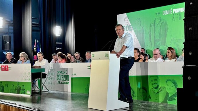 El secretario general del PSOE de Sevilla, Javier Fernández.