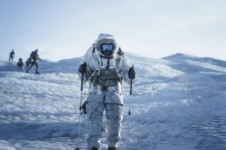 October 9, 2026, Kangerlussuaq, Greenland: Kangerlussuaq, Greenland. 07 March, 2026. U.S. Air Force special operations Airmen and Danish Frogmen cross the ice sheet on skis during a simulated search and rescue in Exercise Arctic Edge 2026, March 7, 2026 n