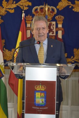 Archivo - El expresidente del Centro Riojano de Madrid, Crescencio López de Silanes