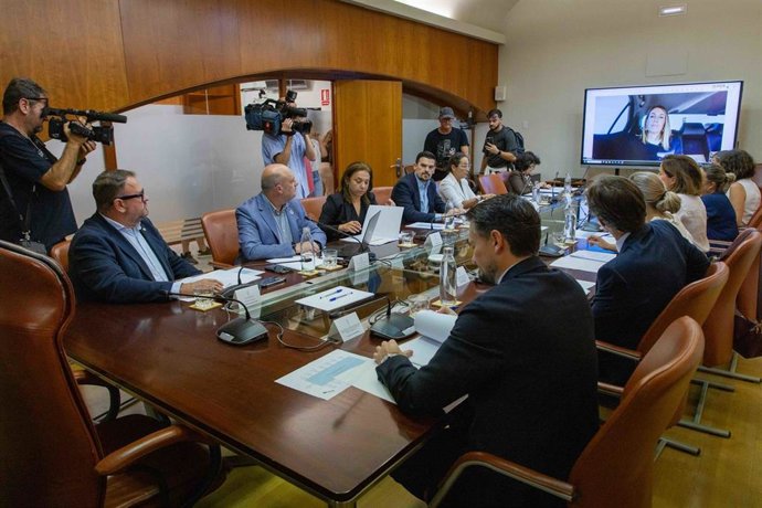 Reunión del Consejo de Capitalidad de Mérida.