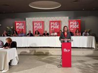 Obdulia Taboadela, Patricia Otero, Carmen R. Dacosta y Abel Losada, cabezas de listas del PSdeG al Congreso