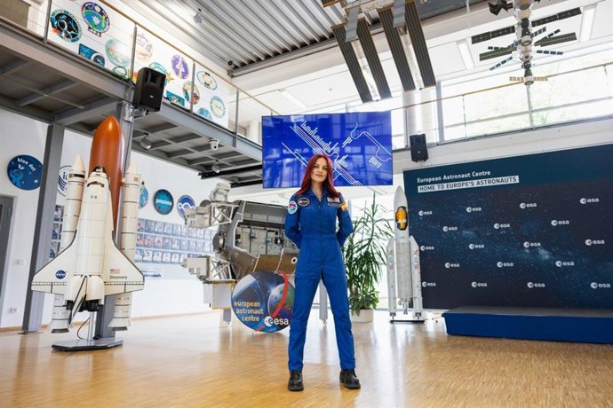 La astronauta Sara García