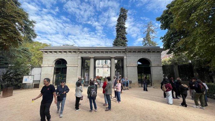Imagen de archivo de la actividad desarrollada el 17 de octubre del pasado año con motivo del 270º aniversario de la creación del Real Jardín Botánico.