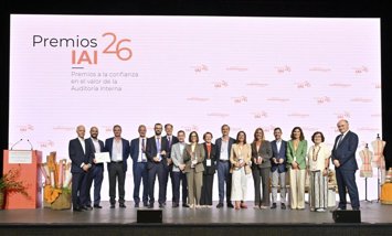 Galardonados en los III Premios IAI a la confianza en el valor de la auditoría interna