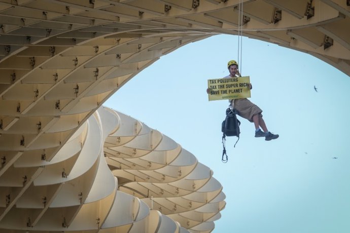 Activista de Greenpeace