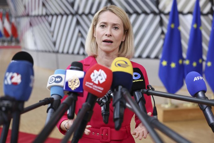 A Alta Representante da União Europeia para a Política Externa, Kaja Kallas.