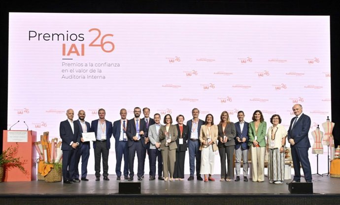 Galardonados en los III Premios IAI a la confianza en el valor de la auditoría interna