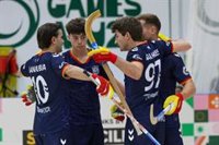 La selección masculina de hockey patines vence a Suiza y firma un pleno en la fase de grupos