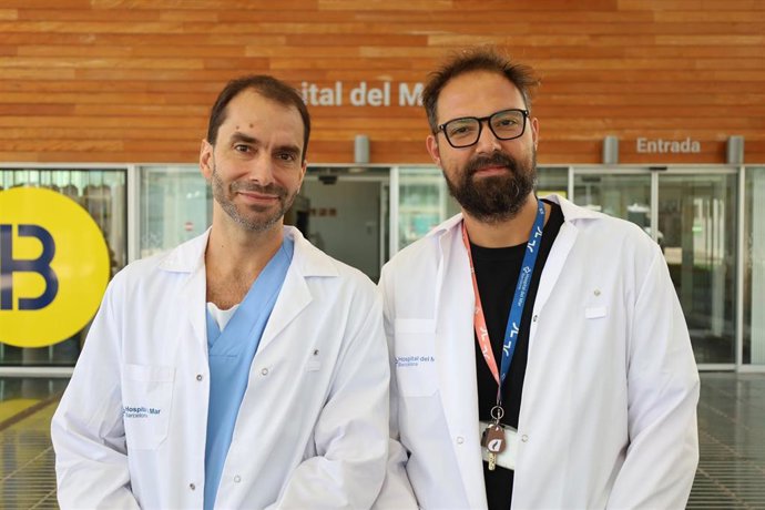 Los investigadores del Hospital del Mar que han participado en el estudio.