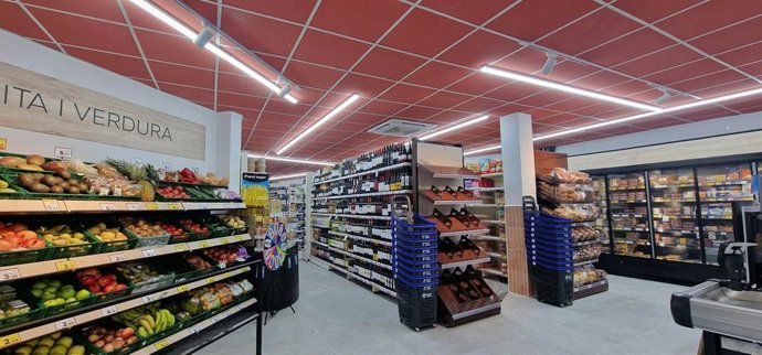 Imagen del supermercado de Caprabo en La Garriga (Barcelona)