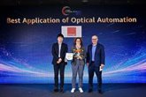 Foto: Orange España recibe el premio 'Best Application of Optical Automation' en los galardones Network X 2026