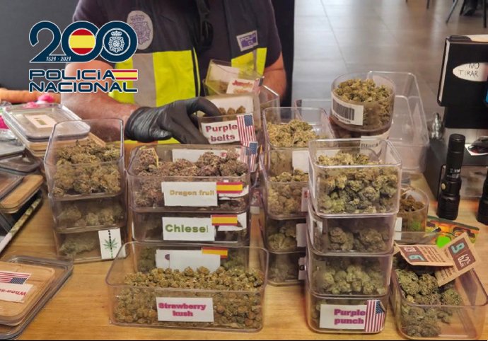 Imagen del operativo que desarrolló la Policía Nacional hace unos meses
