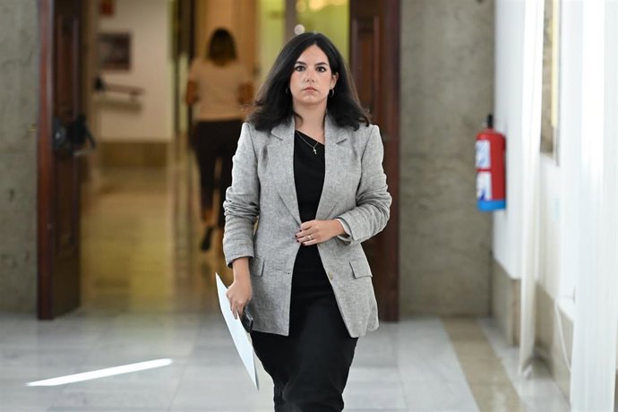 La portavoz de Vox en el Congreso, Pepa Millán