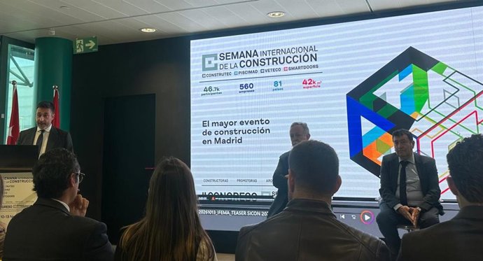 Presentación de la Semana Internacional de la Construcción en Ifema Madrid.