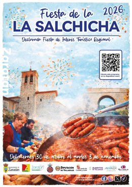 Zaratán (Valladolid) celebra su Fiesta de la Salchicha, tras su reconocimiento como de Interés Turístico Regional.