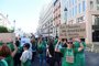 Miles de profesores 'rodean' la Consejería de Educación en el segundo día de huelga en defensa de la 