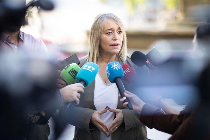 La portavoz del equipo de campaña del PP de Granada para las elecciones generales, María Merinda Sádaba.