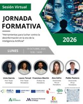 Foto: La Diputación de Málaga organiza una jornada para aprender a detectar la desinformación en la era de la IA