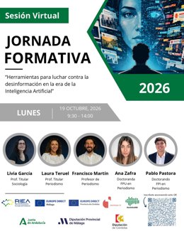 La Diputación organiza una jornada para aprender a detectar la desinformación en la era de la inteligencia artificial