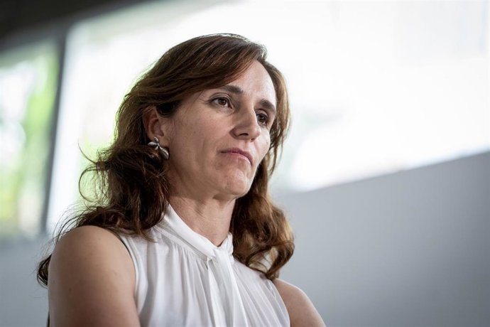 La ministra de Sanidad, Mónica García. Archivo.
