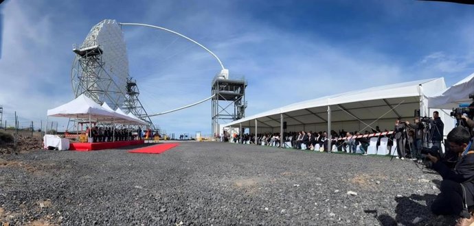 AM.-La Palma inaugura los cuatro telescopios grandes Cherenkov que analizarán los fenómenos más energéticos del Universo