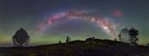 Foto: El Instituto de Astrofísica destaca su papel en el análisis de datos de los cuatro telescopios LST Cherenkov en La Palma