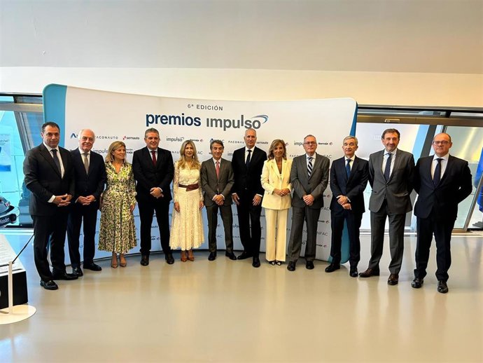 La vicepresidenta del Gobierno de Aragón, Mar Vaquero, en los Premios Impulso a la Innovación en Movilidad Sostenible 2026, en Mobility City.