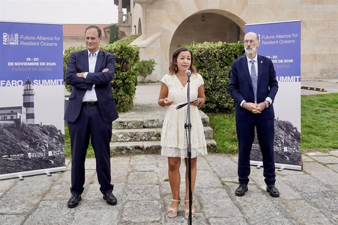 Marta Villaverde este jueves en Baiona.