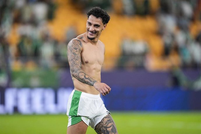Antony, jugador del Betis. Archivo.