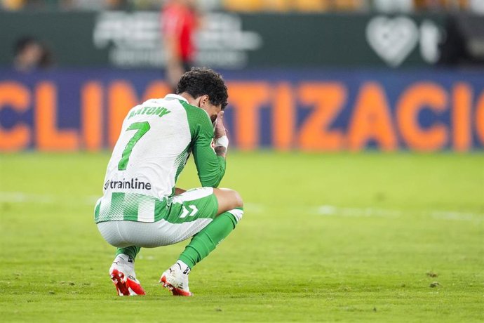 El jugador del Real Betis Antony Matheus dos Santos.