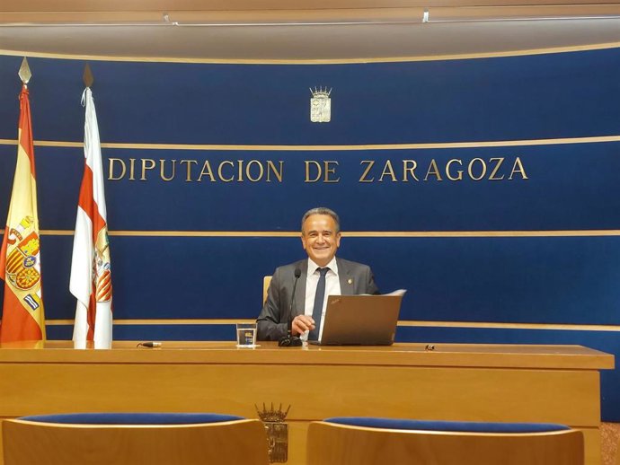 Archivo - El presidente de la Diputación Provincial de Zaragoza (DPZ), Juan Antonio Sánchez Quero.