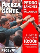Foto: Pedro Sánchez protagonizará este lunes un acto político en la Cúpula del Milenio de Valladolid