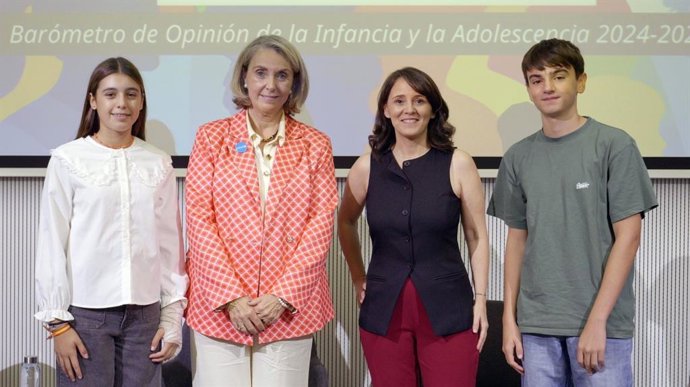 Presentación del barómetro 'La salud mental sí es cosa de adolescentes. Hablemos de bienestar y estigma'