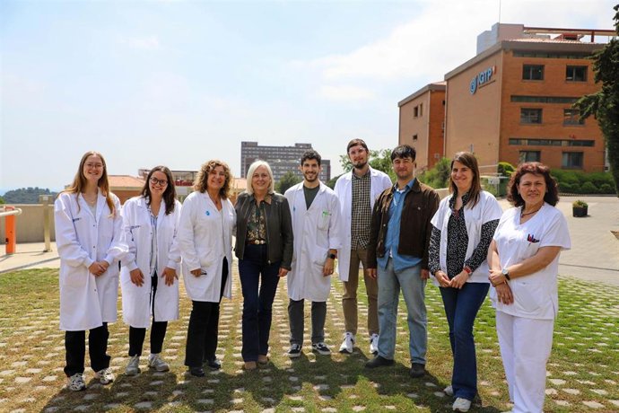 Archivo - El equipo del IGTP a cargo del estudio.