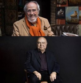 Ginés Liébana Velasco y Lorenzo Martínez Palomo, personajes ilustres de la ciudad de Córdoba.